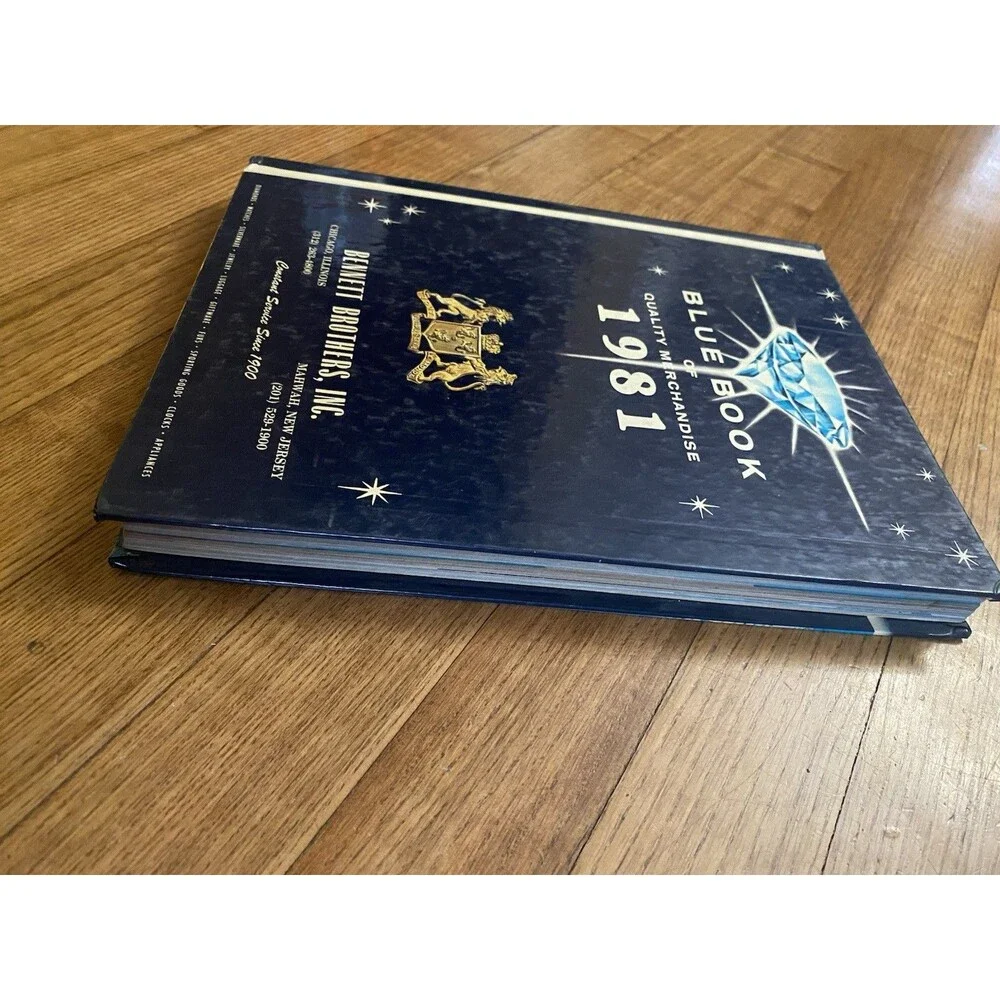 VINTAGE Bennett Brothers Blue book Of Quality Merchandise 1981 Hardcover Chicago